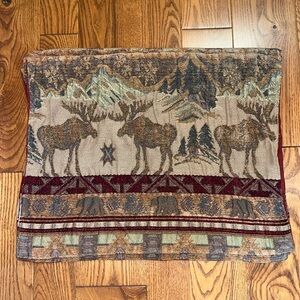 moose bear mountain scene tapestry placemats set of 4